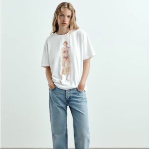 Zara WOMAN PRINT T-SHIRT